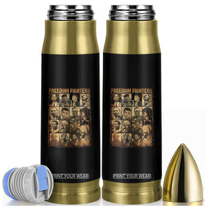 Black Freedom Fighters Bullet Tumbler Huey P. Newton Bobby Seale Black History Month Juneteenth TS10 Black Print Your Wear