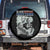 Black History Matters Spare Tire Cover MLK Malcolm X Obama Rosa Parks Inspirational Tribute TS02 No hole Black Print Your Wear