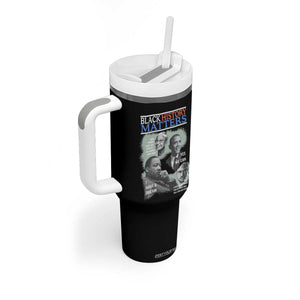 Black History Matters Tumbler With Handle MLK Malcolm X Obama Rosa Parks Inspirational Tribute TS02 Print Your Wear