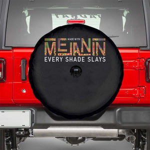 Black History Spare Tire Cover Melanin Kente Juneteenth Black History TS10 Black Print Your Wear