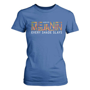 Black History T Shirt For Women Melanin Kente Juneteenth Black History TS10 Royal Blue Print Your Wear
