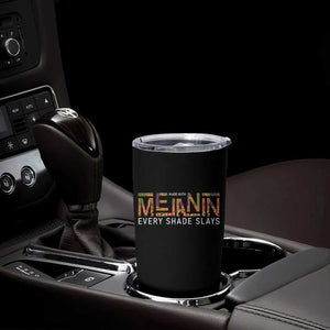 Black History Tumbler Cup Melanin Kente Juneteenth Black History TS10 Print Your Wear