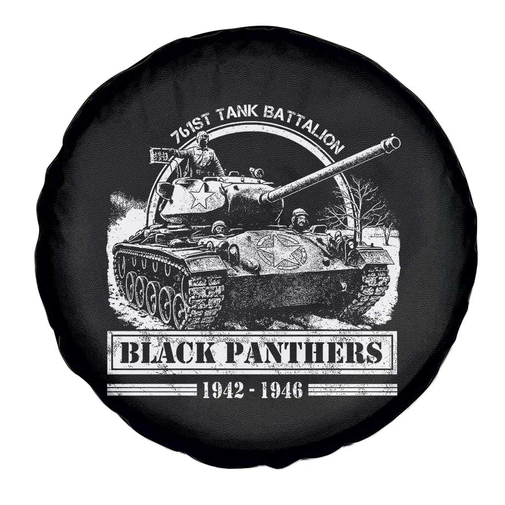 Black Panthers 761st Tank Battalion Spare Tire Cover WW2 Heroes Black History Month TS11 Print Your Wear
