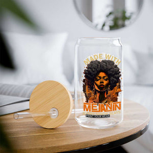 Black Women Glass Can Melanin Juneteenth Black History TS10 Print Your Wear