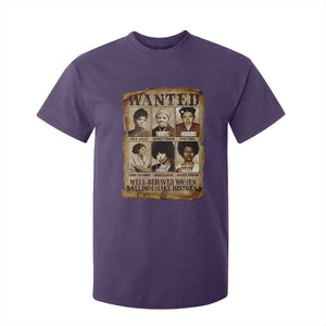 Black Women History T Shirt For Kid Well Behaved Women Rarely Make History Melanin TS10 Purple Print Your Wear