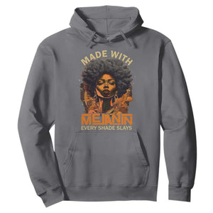 Black Women Hoodie Melanin Juneteenth Black History TS10 Charcoal Print Your Wear