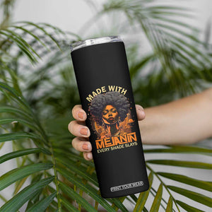 Black Women Skinny Tumbler Melanin Juneteenth Black History TS10 Print Your Wear