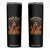 Black Women Skinny Tumbler Melanin Juneteenth Black History TS10 Black Print Your Wear