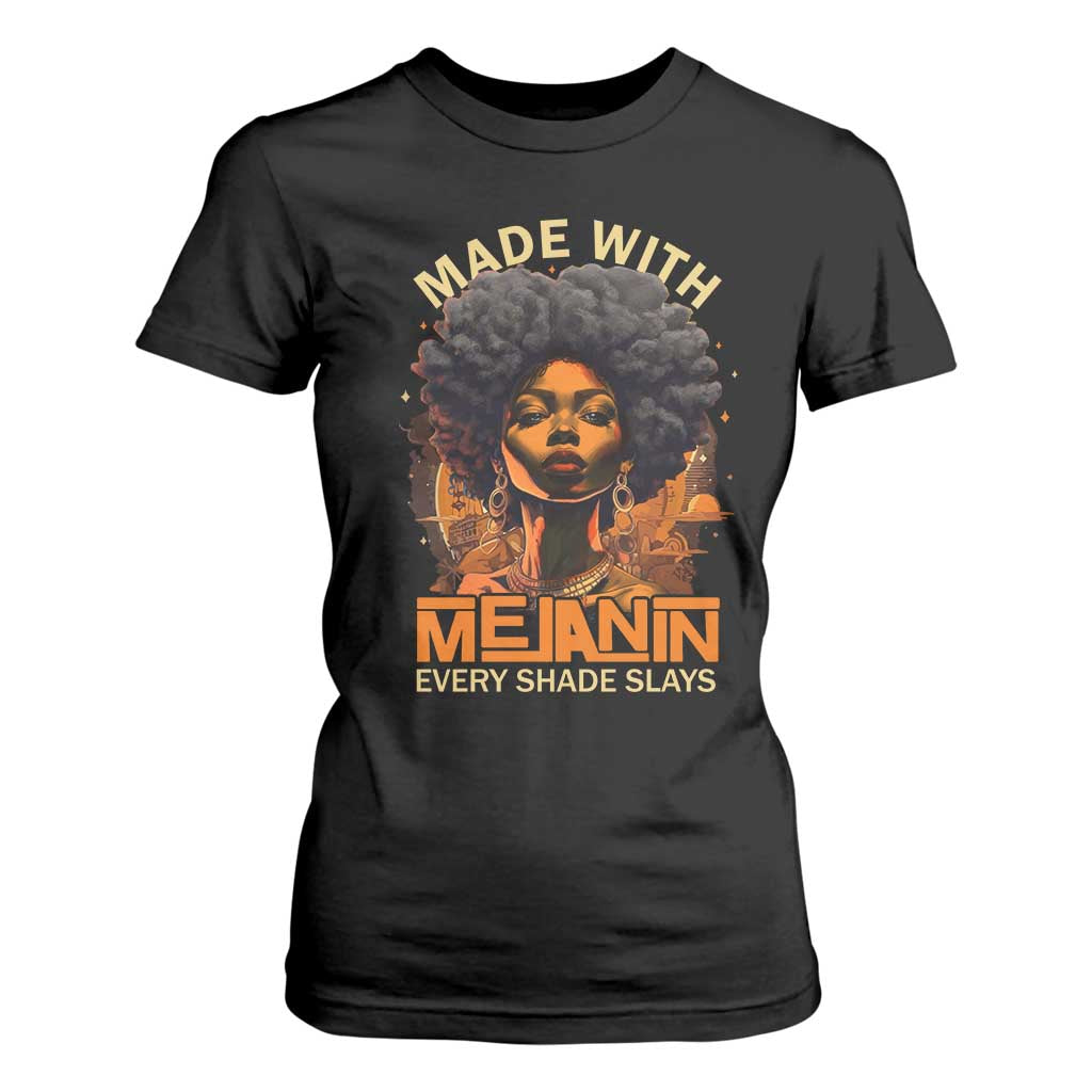 Black Women T Shirt For Women Melanin Juneteenth Black History TS10 Black Print Your Wear