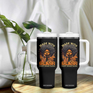 Black Women Tumbler With Handle Melanin Juneteenth Black History TS10 Print Your Wear