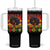 Black Women Unapologetically Dope Tumbler With Handle Juneteenth Black History TS10 One Size: 40 oz Black Print Your Wear
