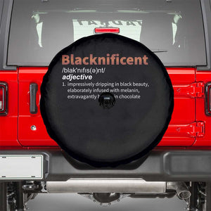 Blacknificient Definition Spare Tire Cover Black History African Roots African American TS10 Black Print Your Wear