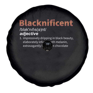 Blacknificient Definition Spare Tire Cover Black History African Roots African American TS10 Print Your Wear