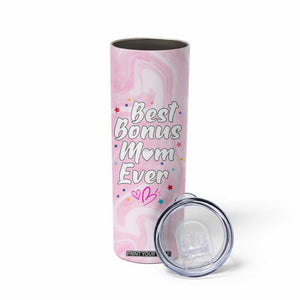 Bonus Mom Gift Skinny Tumbler for Mother's Day Birthday Step Mother TB10 Print Your Wear