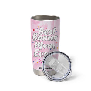 Bonus Mom Gift Tumbler Cup for Mother's Day Birthday Step Mother TB10 Print Your Wear