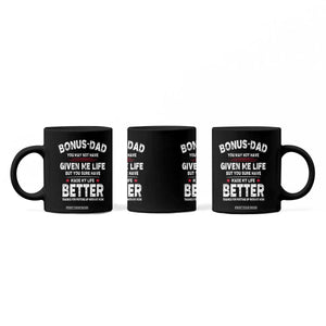 Bonus dad Coffee Mug Step Dad Fathers Day TS10 Print Your Wear