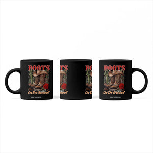 Boots On The Ground Coffee Mug Cowgirl Line Dance Western Cowboy TS02 Print Your Wear