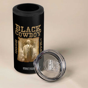 Bose Ikard 4 in 1 Can Cooler Tumbler Black Cowboy Western Legend Vintage TS02 Print Your Wear