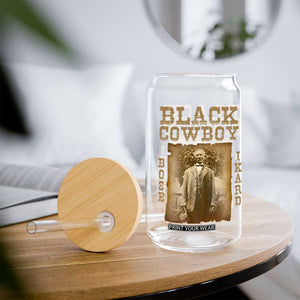 Bose Ikard Glass Can Black Cowboy Western Legend Vintage TS02 Print Your Wear