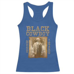Bose Ikard Racerback Tank Top Black Cowboy Western Legend Vintage TS02 Royal Blue Print Your Wear