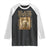 Bose Ikard Raglan Shirt Black Cowboy Western Legend Vintage TS02 Black White Print Your Wear