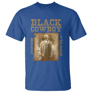 Bose Ikard T Shirt Black Cowboy Western Legend Vintage TS02 Royal Blue Print Your Wear