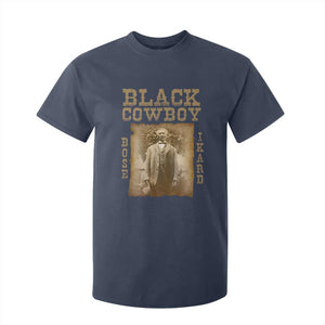 Bose Ikard T Shirt For Kid Black Cowboy Western Legend Vintage TS02 Navy Print Your Wear