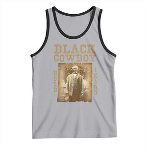 Bose Ikard Tank Top Black Cowboy Western Legend Vintage TS02 Athletic Heather Black Print Your Wear