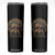 Boxing Mexico Skinny Tumbler Aztec Warrior Mexican Dad Gifts TS10 Black Print Your Wear