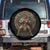 Boxing Mexico Spare Tire Cover Aztec Warrior Mexican Dad Gifts TS10 No hole Black Print Your Wear