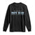 Boy Dad Est 2025 Long Sleeve Shirt Expecting Baby Boy 2025 TS10 Black Print Your Wear