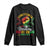 Breaking Every Chain Since 1865 Juneteenth Long Sleeve Shirt Celebrating Black Freedom TS10 Black Print Your Wear