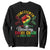 Breaking Every Chain Since 1865 Juneteenth Sweatshirt Celebrating Black Freedom TS10 Black Print Your Wear
