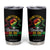 Breaking Every Chain Since 1865 Juneteenth Tumbler Cup Celebrating Black Freedom TS10 Black Print Your Wear