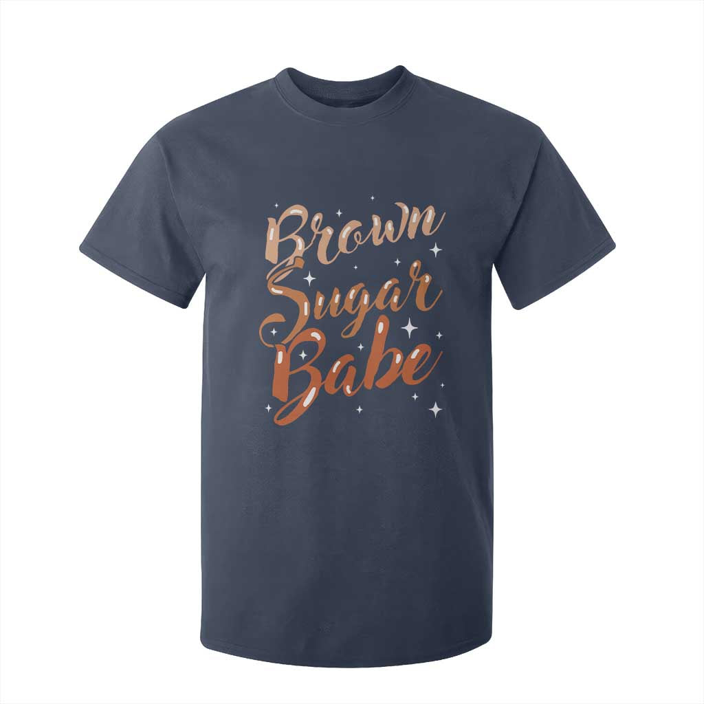 Brown Sugar Babe T Shirt For Kid Proud Woman Melanin Pride Black Girl TS10 Navy Print Your Wear