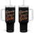 Brown Sugar Babe Tumbler With Handle Proud Woman Melanin Pride Black Girl TS10 One Size: 40 oz Black Print Your Wear