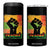 Burkina Faso Ibrahim Traoré 4 in 1 Can Cooler Tumbler TS10 One Size: 16 oz Black Print Your Wear