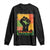 Burkina Faso Ibrahim Traoré Long Sleeve Shirt TS10 Black Print Your Wear