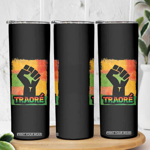 Burkina Faso Ibrahim Traoré Skinny Tumbler TS10 Print Your Wear