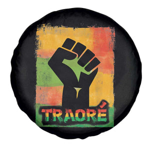 Burkina Faso Ibrahim Traoré Spare Tire Cover TS10 Print Your Wear