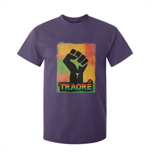 Burkina Faso Ibrahim Traoré T Shirt For Kid TS10 Purple Print Your Wear