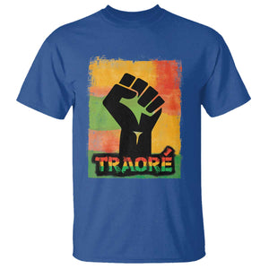 Burkina Faso Ibrahim Traoré T Shirt TS10 Royal Blue Print Your Wear