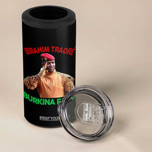 Burkina Faso Ibrahim Traoré Thomas Sankara 4 in 1 Can Cooler Tumbler TS10 Print Your Wear
