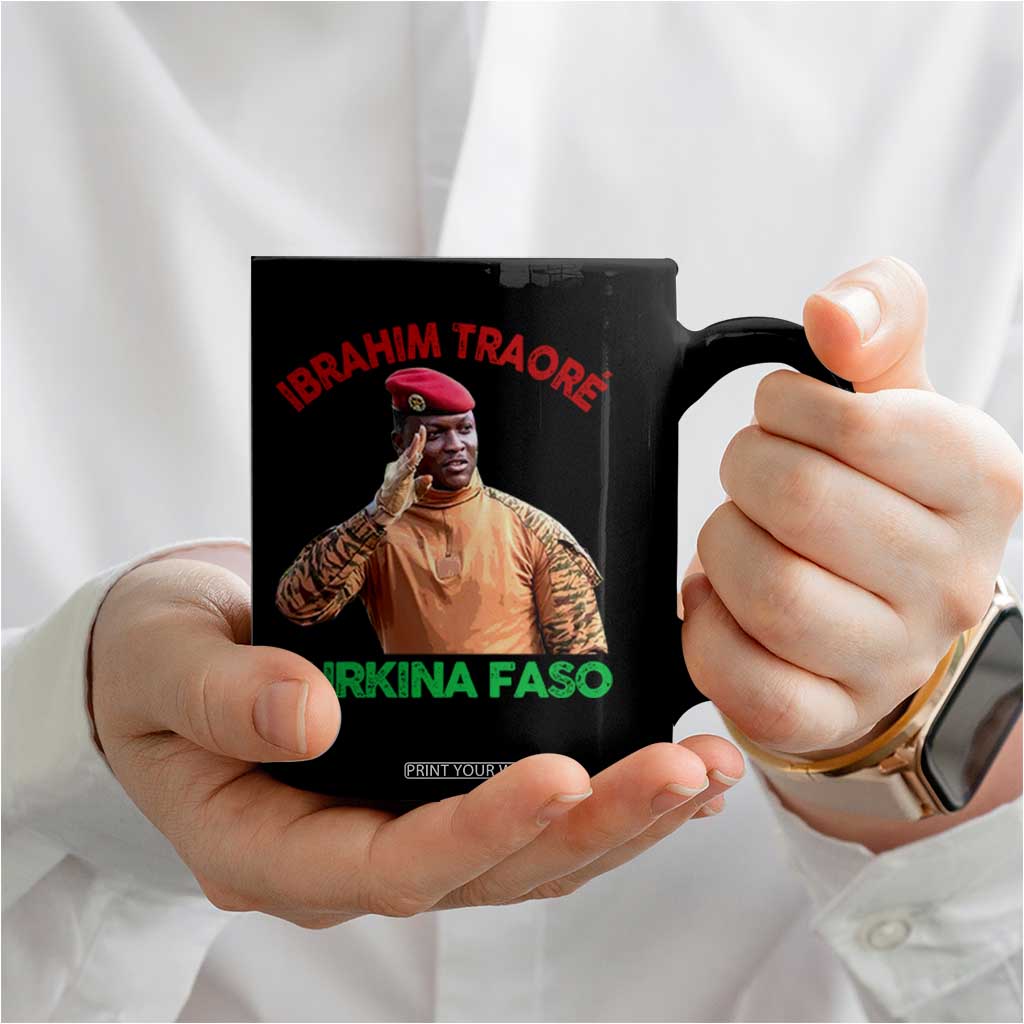 Burkina Faso Ibrahim Traoré Thomas Sankara Coffee Mug TS10 Print Your Wear