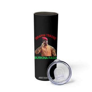 Burkina Faso Ibrahim Traoré Thomas Sankara Skinny Tumbler TS10 Print Your Wear