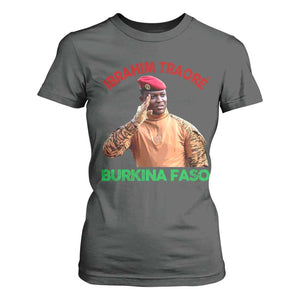 Burkina Faso Ibrahim Traoré Thomas Sankara T Shirt For Women TS10 Dark Heather Print Your Wear