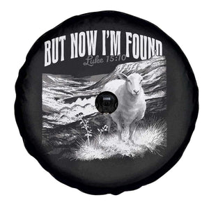 But Now I'm Found Spare Tire Cover Christian Faith Sheep TS11 Print Your Wear