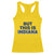 But This Is Indiana Racerback Tank Top Hoosier Basketball Fans Bold Blue and Gold TS02 Daisy Print Your Wear