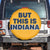 But This Is Indiana Spare Tire Cover Hoosier Basketball Fans Bold Blue and Gold TS02 No hole Gold Print Your Wear