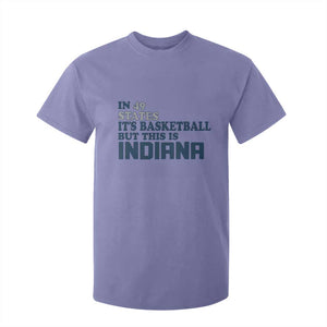 But This Is Indiana T Shirt For Kid In 49 States Its Basketball Hoosier Pride TS02 Violet Print Your Wear
